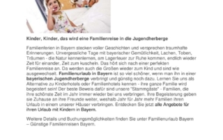 thumbnail of Günstigen Familienurlaub in Bayern buchen